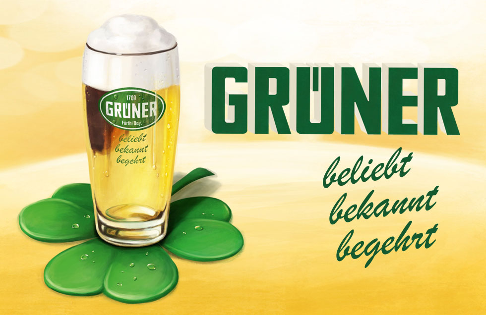 Symbolbild Grüner-Bier